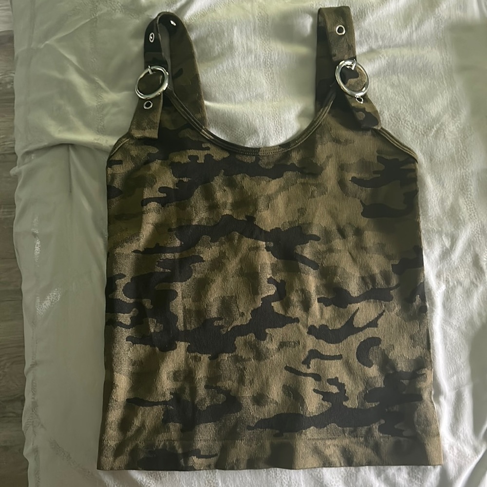 Camouflage top